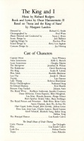 The King and I - cast 1